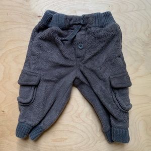 Baby Gap Grey Fleece Joggers 6-12m